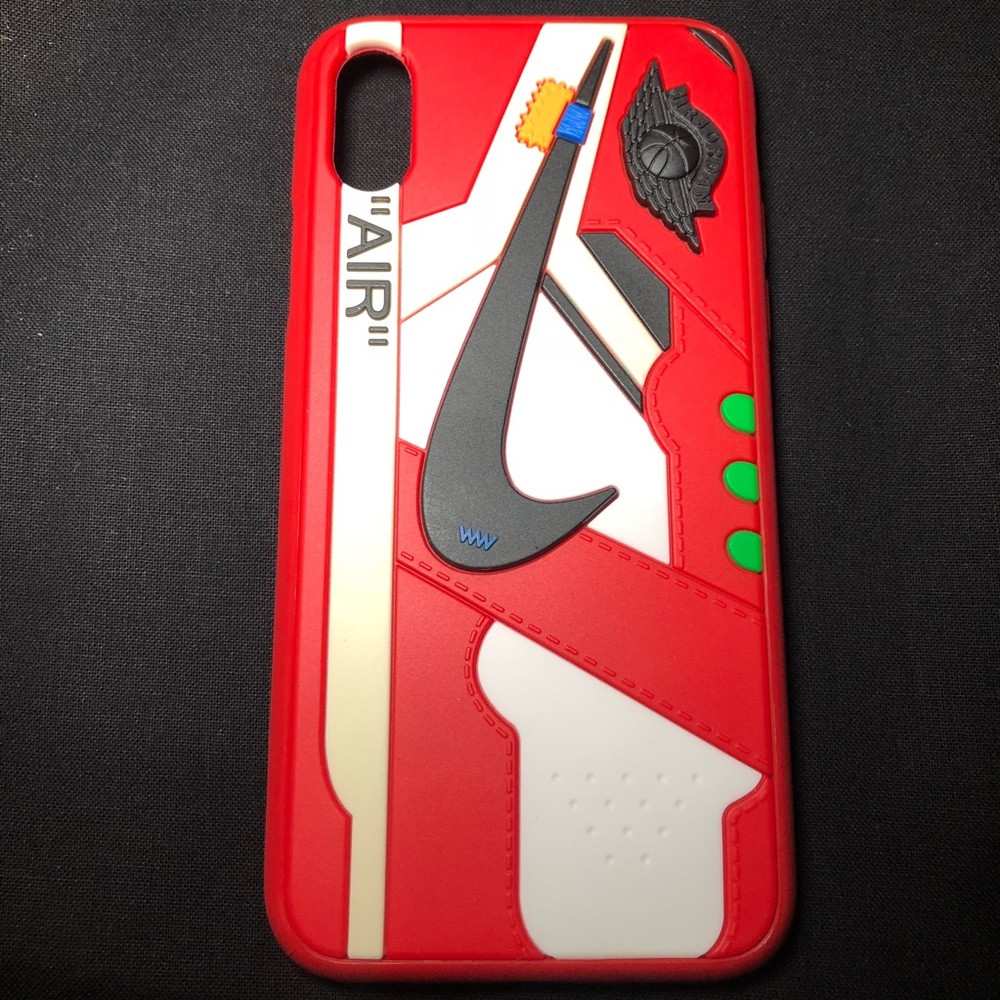 New iPhone X Case OFFWHITE-RED